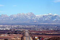 Las Cruces from I-10