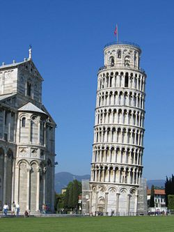 Leaning Tower of Pisa.