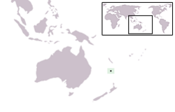 Location of Norfolk Island