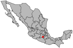 Location in Mexico