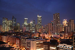 Skyline of Makati City