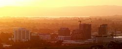 The Manukau skyline looking northwest.