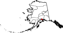 Location in the state of Alaska