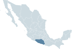 Location within Mexico