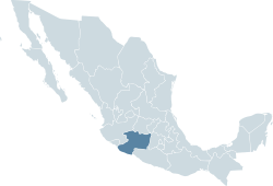 Location within Mexico