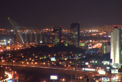 Monterrey at night