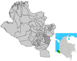 Location of the municipality and city of Pasto in the Department of Nariño