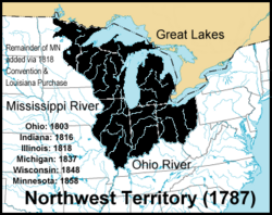 Location of Northwest Territory