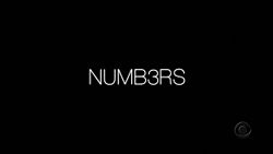 The NUMB3RS logo