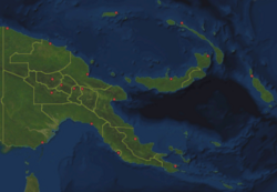 Port Moresby location