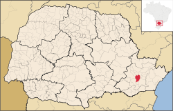 Location in the State of Paraná