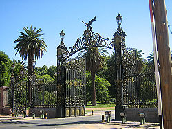 Main gates, General San Martin Park.