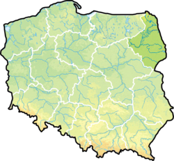 Location within Poland