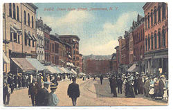 Main Street, 1914 postcard