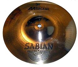 10 inch (25 cm) splash cymbal