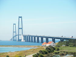 The Great Belt Bridge  (The East Bridge)