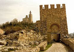 The medieval stronghold of Tsarevets