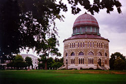 Union College's Nott Memorial, one of the most recognized buildings in Schenectady