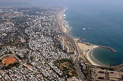 Skyline of విశాఖపట్టణం Visakhapatnam