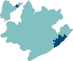 Location within Visakhapatnam district in the state of Andhra Pradesh