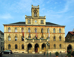 The city hall