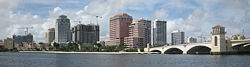 West Palm Beach Skyline