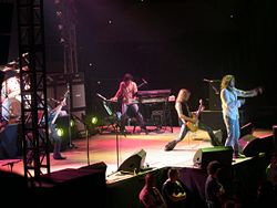 Whitesnake live in Thessaloniki, Greece.