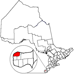 Location in the County of Essex, in the Province of Ontario