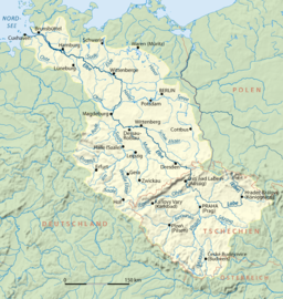 The Elbe watershed