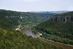 none The Labe near Děčín, Czech Republic