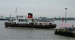 none Ferry across the Mersey, June 2005.