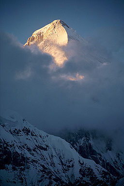 none Khan Tengri (7,010�m) at sunset