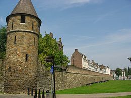 The Onze-Lieve-Vrouwe-Embankment in Maastricht