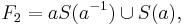 F_2=aS(a^{-1})\cup S(a),