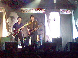 Franz Ferdinand in Lisbon, Portugal in September 2005