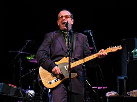 Elvis Costello performing in June 2005