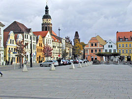 Cottbus Altmarkt (old market square).