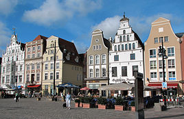 New Market (Neuer Markt) in Rostock