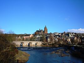 The oldtown and the old Lahnbridge