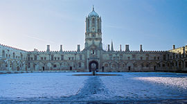 Christ Church's famous Tom Tower.