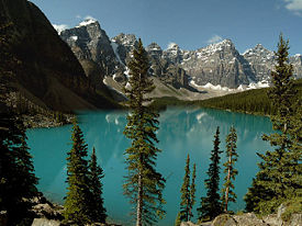 none Moraine Lake, and the Valley of the Ten Peaks, Banff National Park, Alberta, Canada