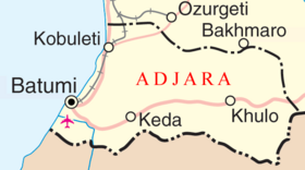 Location of Adjara