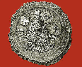 Vytauto Didžiojo antspaudas.Royal seal of Lithuanian Grand Duke Vytautas the Great.jpg