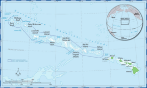 Papahānaumokuākea MNM approximate boundary outlined