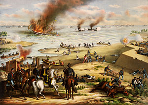 Battle Between the Monitor and Merrimac