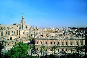 Cathedral and Archivo de Indias - Seville.jpg