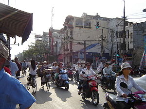 A street in Hai Phong