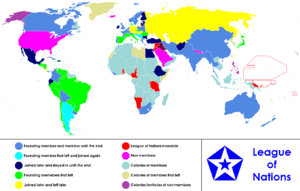 Location of League of Nations