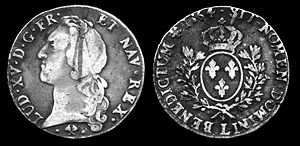 Louis XV of France Coin.jpg