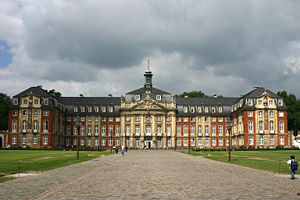 The Schloss: the centre of administration and the symbol of the university.